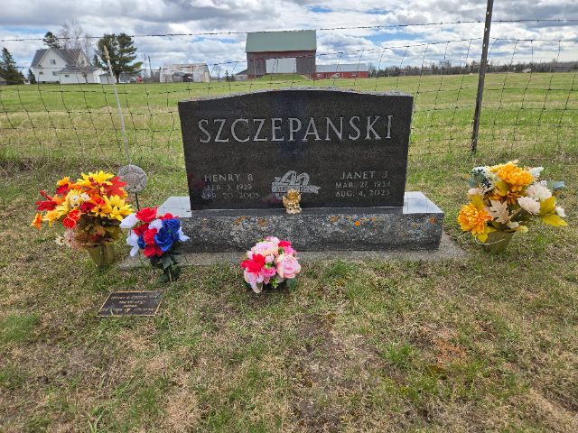 Flower delivery for Henry Blace Szczepanski