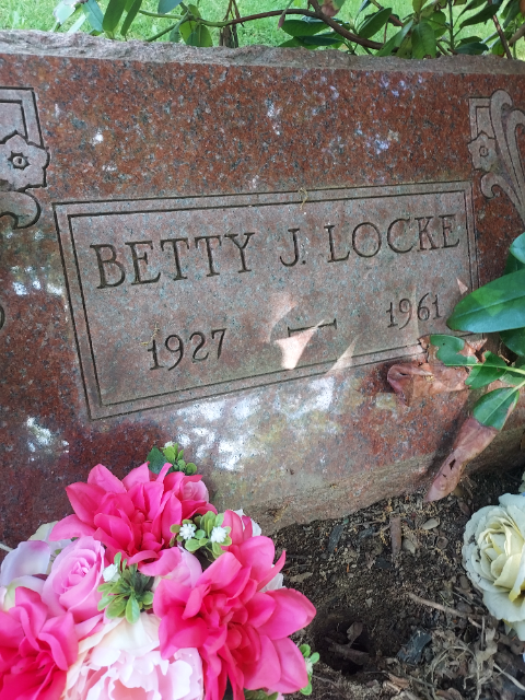 Flower delivery for Betty J Locke