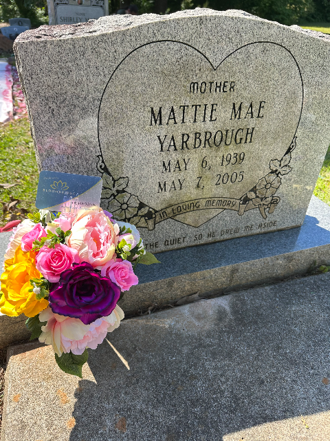 Flower delivery for Mattie Mae Yarbrough