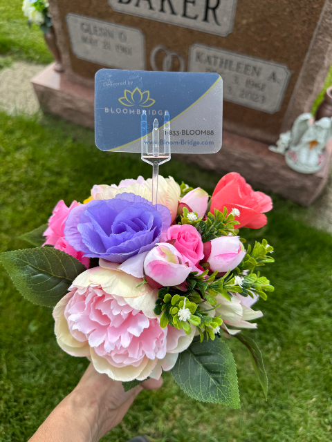 Flower delivery for Kathleen A. Baker