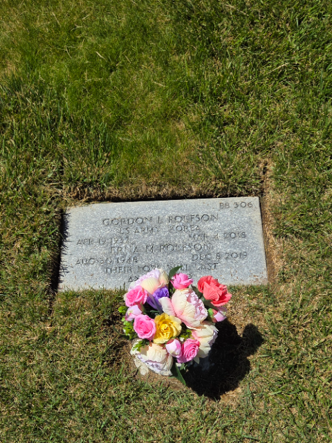 Flowers for Erna Meta Rolfson