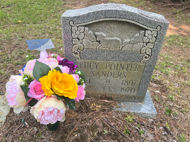 Flower delivery for Lucy Pointer Sanders