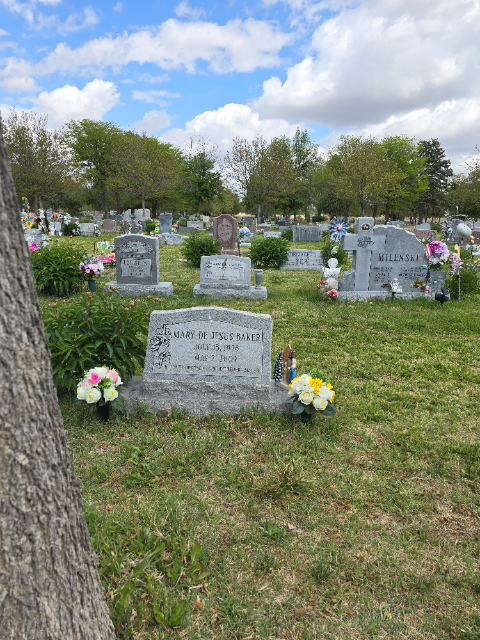 Flower delivery for Mary De Jesus Baker