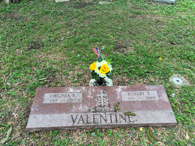 Flower delivery for Robert Frank Valentine