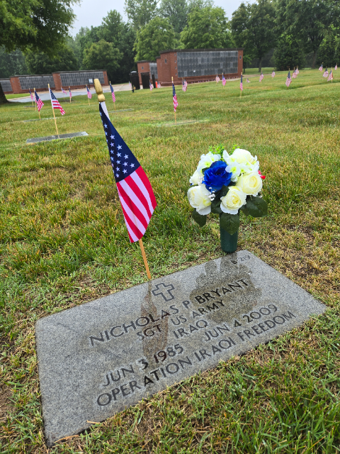 Flower delivery for Nicholas P Bryant