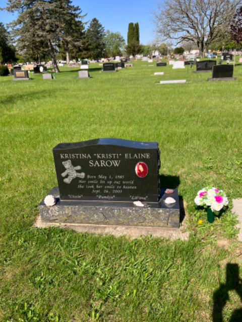 Flower delivery for Kristina Elaine Sarow