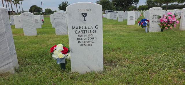 Flower delivery for Marcela G. Castillo