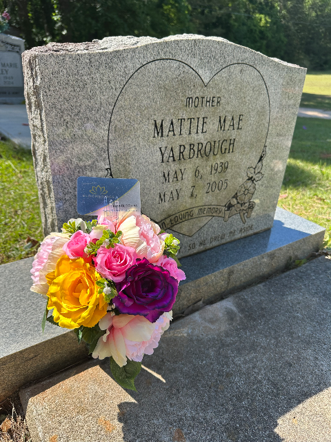 Flower delivery for Mattie Mae Yarbrough