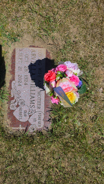 Flower delivery for Arvella Williams