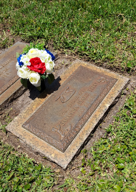 Flower delivery for Samantha Marie Terry