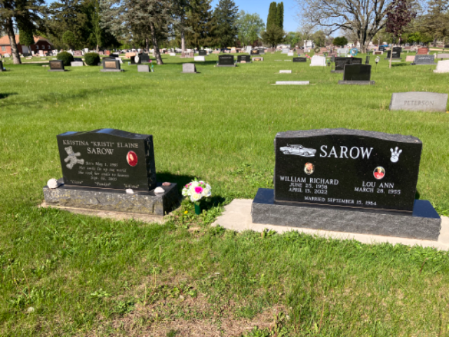 Flower delivery for Kristina Elaine Sarow