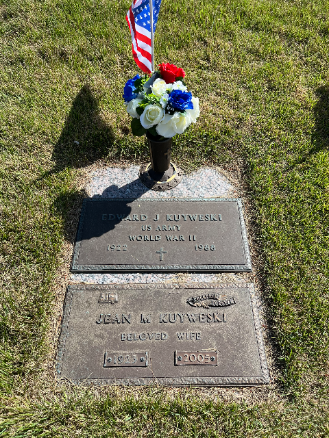 Flower delivery for Edward J. Kuyweski