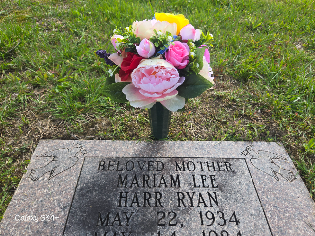 Flowers for Mariam Lee Harr Ryan