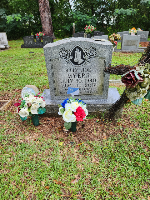 Flower delivery for Billy Joe Myers