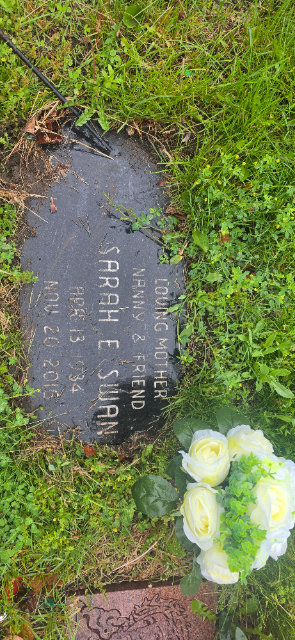Flowers for Sarah Ann Franklin Swan