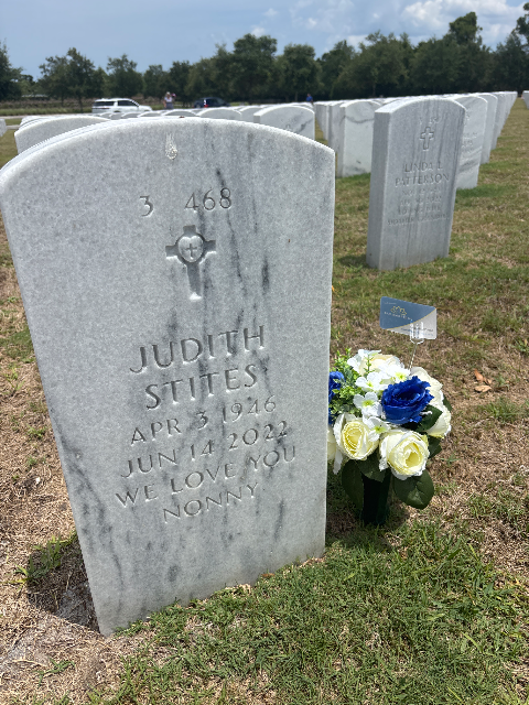 Flowers for Judith Stites