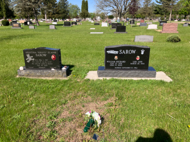 Flower delivery for Kristina Elaine Sarow