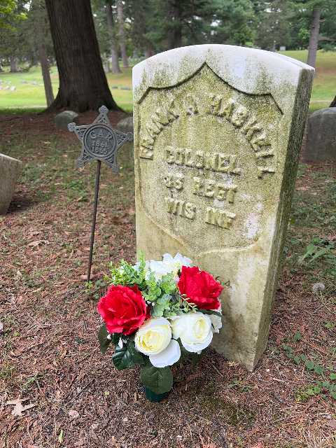 Flower delivery for Frank Aretas Haskell