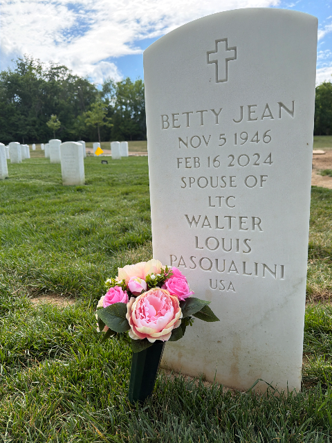Flower delivery for Betty Jean Pasqualini