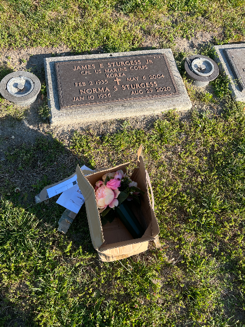 Flower delivery for Norma Sherlene Sturgess