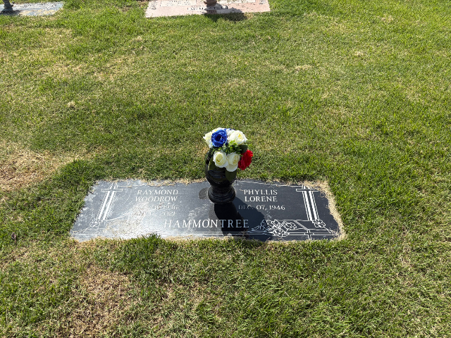 Flower delivery for Raymond Woodrow Hammontree