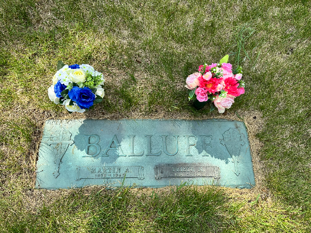 Flowers for Martin Albert Balluff