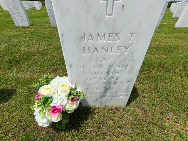Flower delivery for James T Hanley