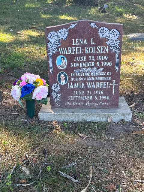 Flower delivery for A. James Warfel