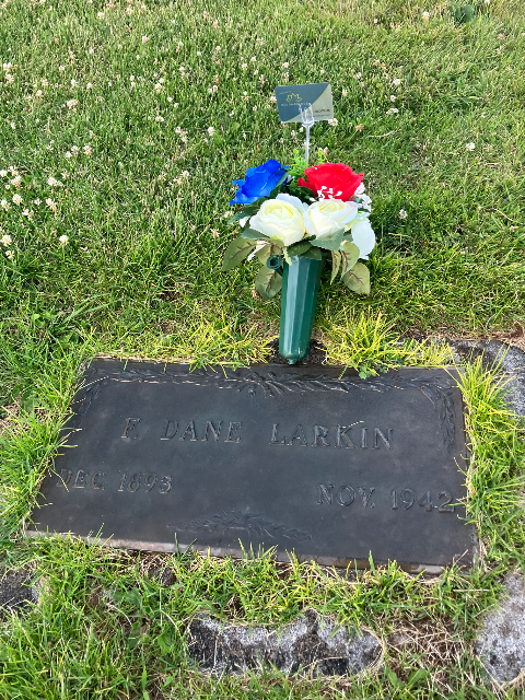 Flower delivery for Frederick Dane Larkin