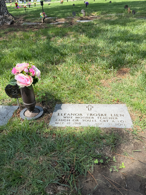 Flowers for Eleanor Marie Lucille Lien