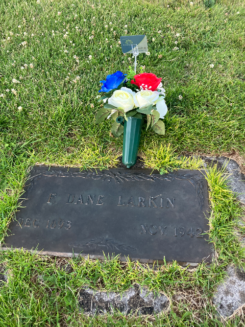 Flower delivery for Frederick Dane Larkin