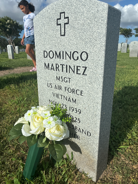 Flowers for Domingo Martinez