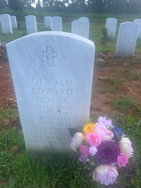 Flowers for Gerald Edward Roark