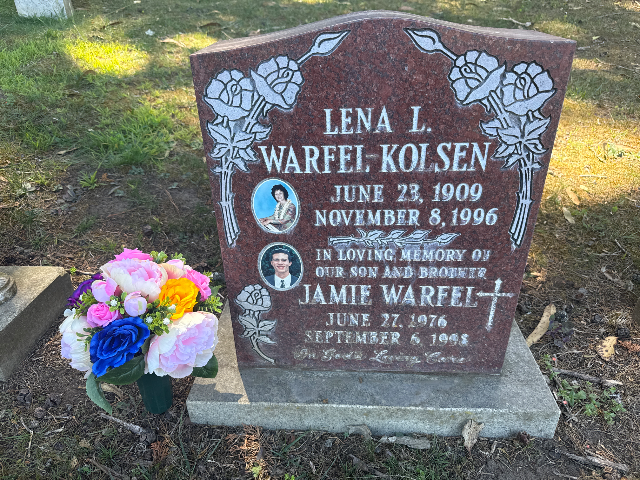 Flower delivery for A. James Warfel