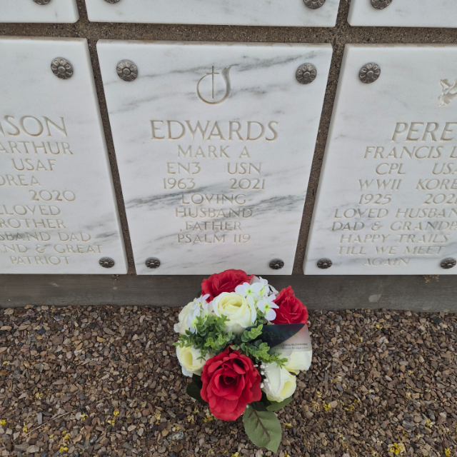 Flowers for Mark A Edwards