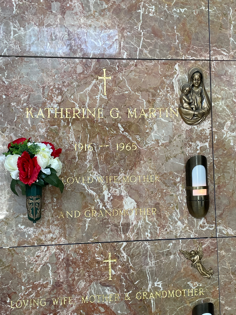 Flower delivery for Katherine G. Martin
