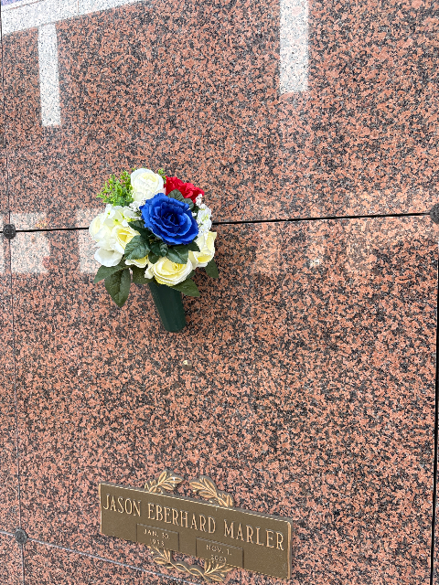 Flower delivery for Jason Eberhard Paul Marler