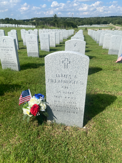 Flower delivery for James Alfred Tillapaugh