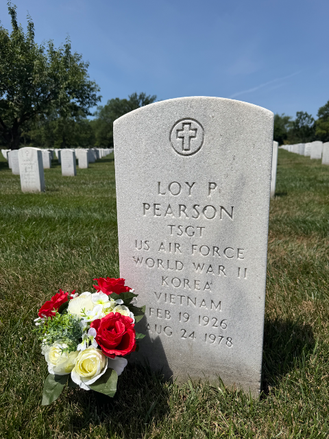 Flowers for Loy Pinkney Pearson
