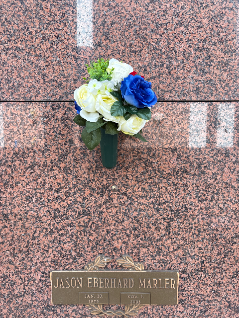 Flower delivery for Jason Eberhard Paul Marler