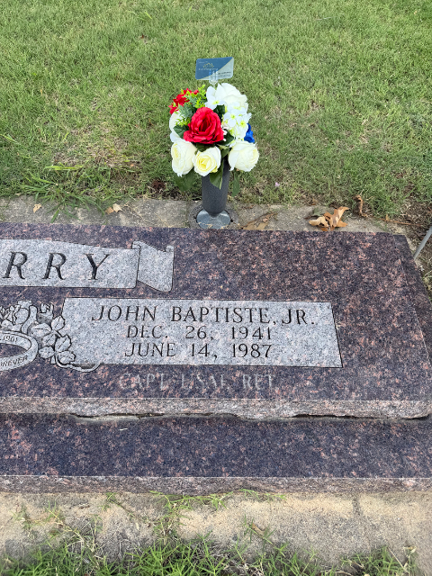 Flower delivery for John Baptiste Berry