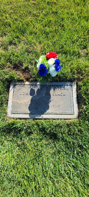 Flower delivery for John Wesley Wesley Black