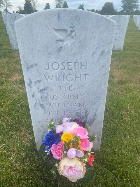 Flower delivery for Joseph Wright