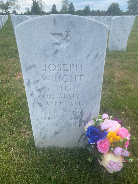 Flower delivery for Joseph Wright