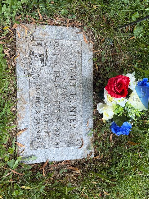 Flower delivery for Jimmie Hunter