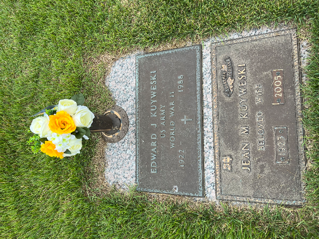 Flower delivery for Edward J. Kuyweski