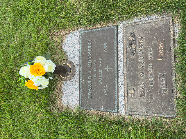 Flower delivery for Edward J. Kuyweski