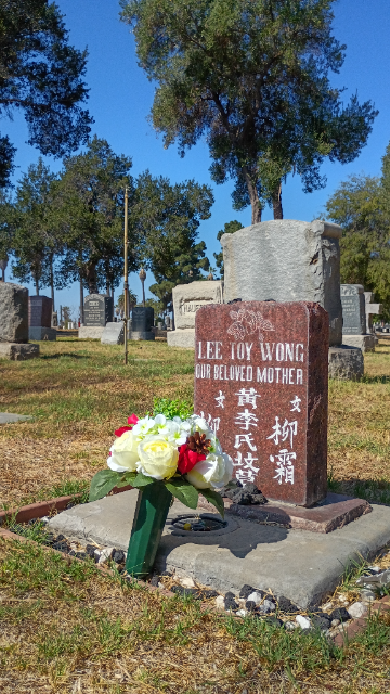 Flower delivery for Anna May Wong
