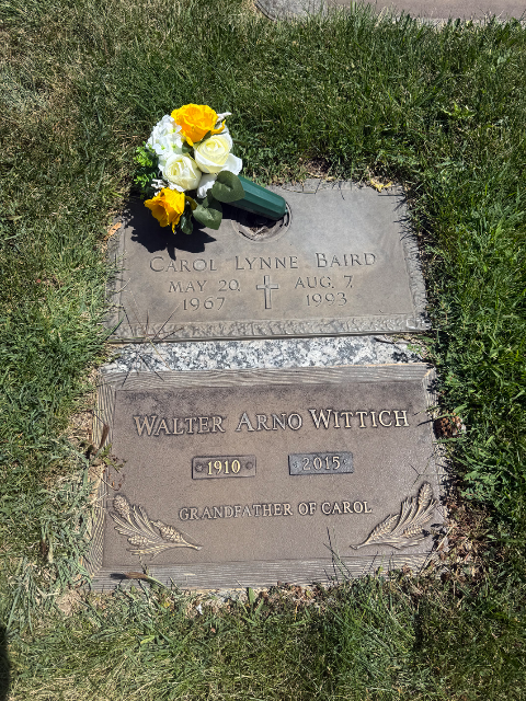 Flower delivery for Carol Lynne Baird