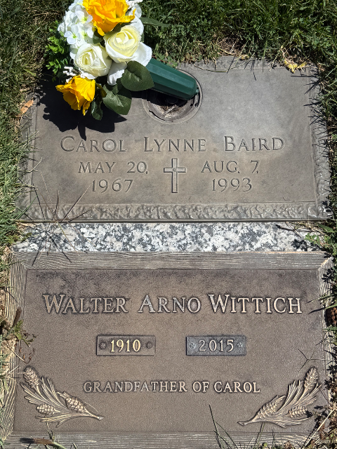 Flower delivery for Carol Lynne Baird